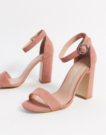 New Look Block Heeled Roze - Ženske Sandale | 82465LGMW